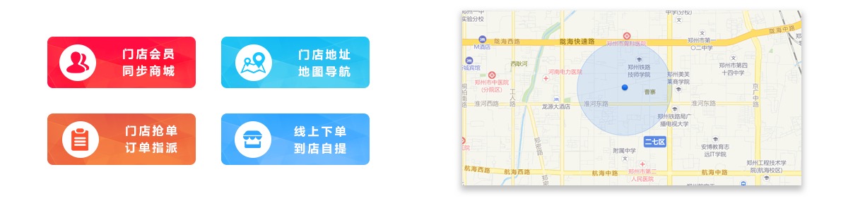 智慧門店O2O，解決線上商城與線下實體銷售渠道的對接